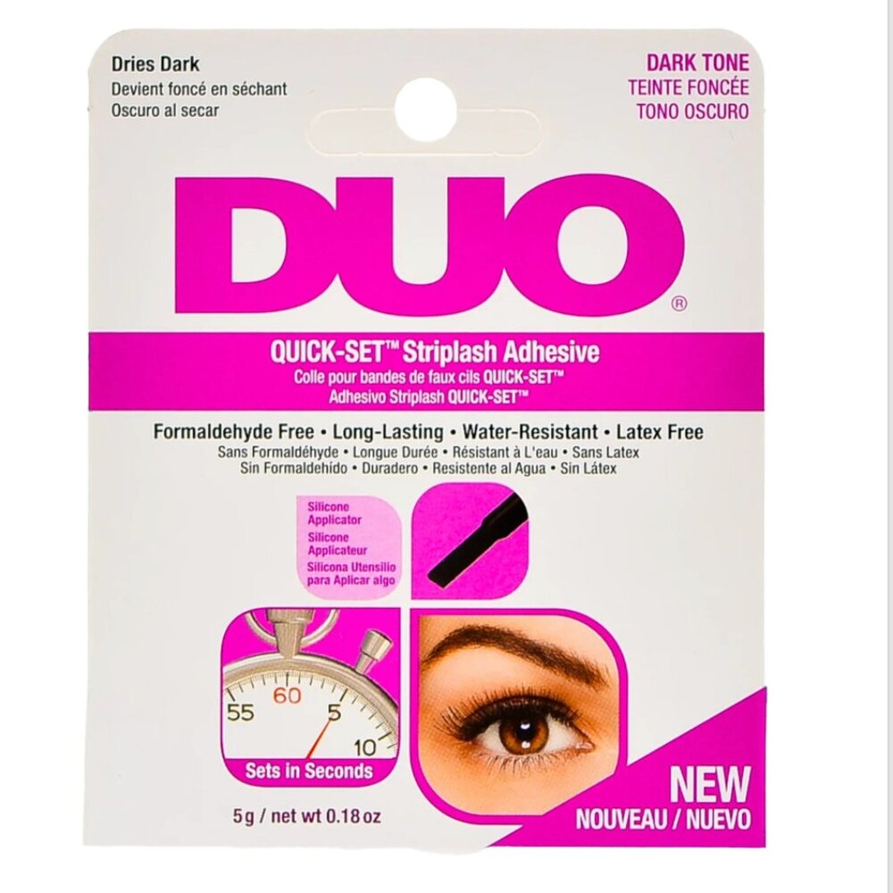 Duo Quick Set Striplash Adhesive, Dark